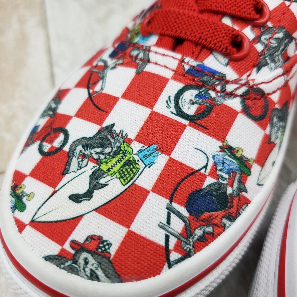 Vans Authentic Elastic Xtreme Sharks - Picture 2 of 11